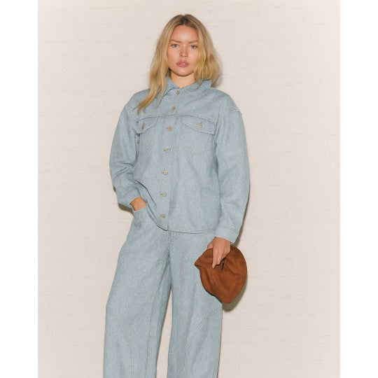 Denim aus recycelter Baumwolle