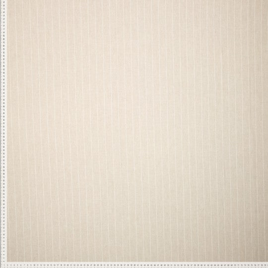 Viskose gestreift in Leinenoptik
