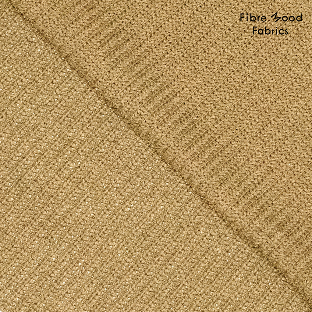 Strickstoff gold Baumwollmischung Fibre Mood 36