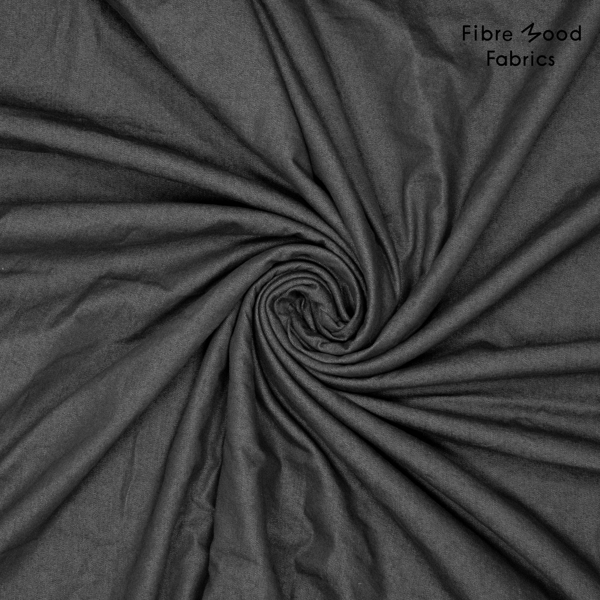 Jeansstoff anthrazit Fibre Mood 36